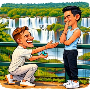 James added a photo of their purchase