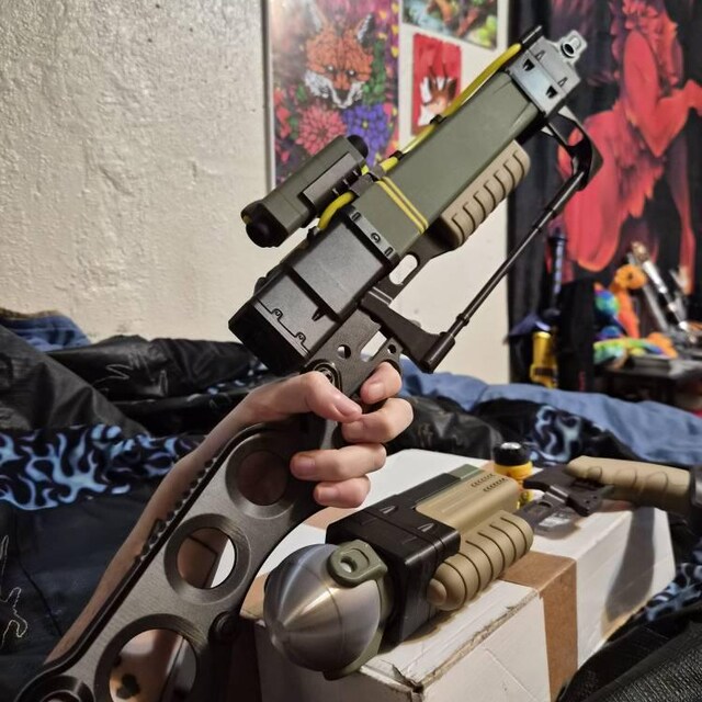 AER9 Laser Rifle Replica (fake) - Fallout 4 Video Game Prop - 3D