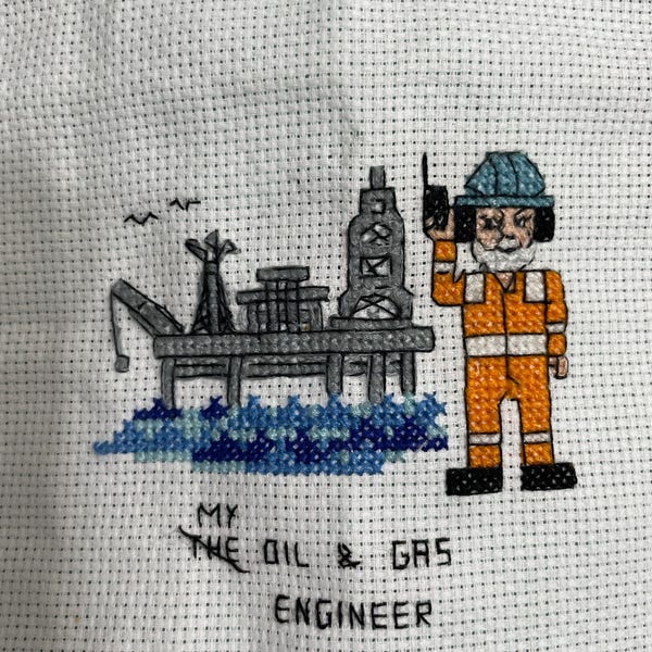 stitched piece