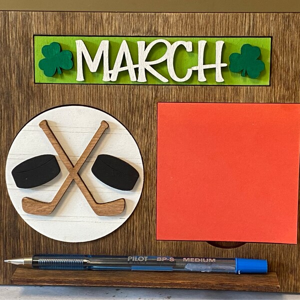 Interchangeable Seasonal Standing Note Holder Sign Frame SVG | Laser ...