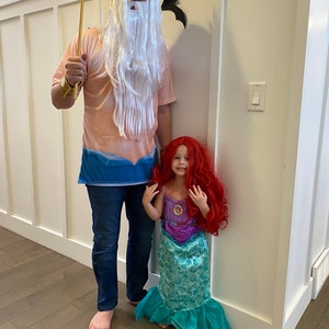 King Triton Shirts the Little Mermaid Costume King Triton