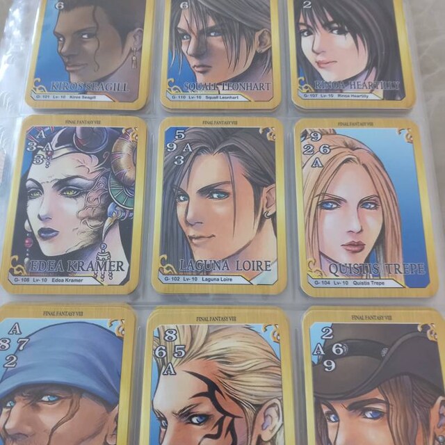 Triple Triad – Final Fantasy VIII Complete Deck | 110 Premium