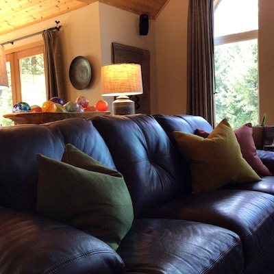 Moss Green Cushion Cover, Grass Green Wool Pillow Cover, Thick Textured