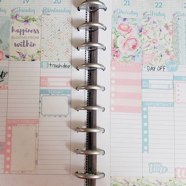 Printable Happy Planner Weekly Kit, Spring Planner Printables, Happy ...