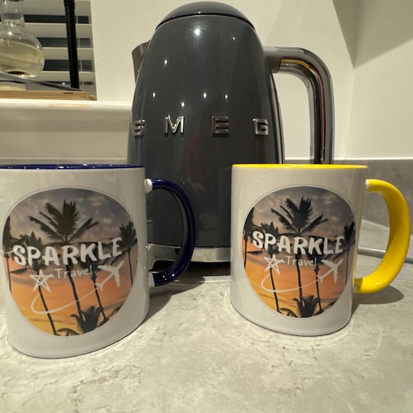 50 X Printed Custom Branded Business Logo Mugs Cups Merchandise ...