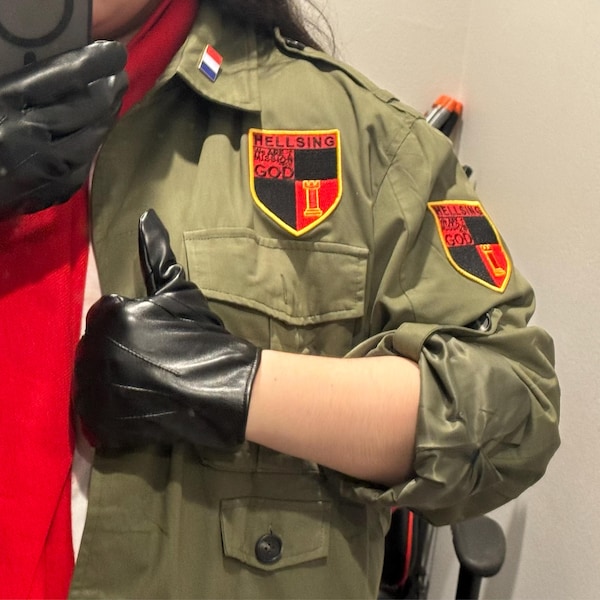 Hellsing Shield Cosplay Patches, Qty 2 - Etsy