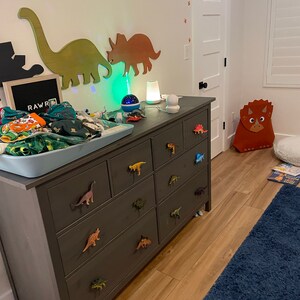 Panda Legends 3 pièces Dresser poignée Se Retire Simulation Dinosaur tiroir Boutons Résine Matériel Meubles Noir Mat Panda Legends 3 pièces Dresser poignée Se Retire Simulation Dinosaur tiroir Boutons Résine Matériel Meubles Noir Mat