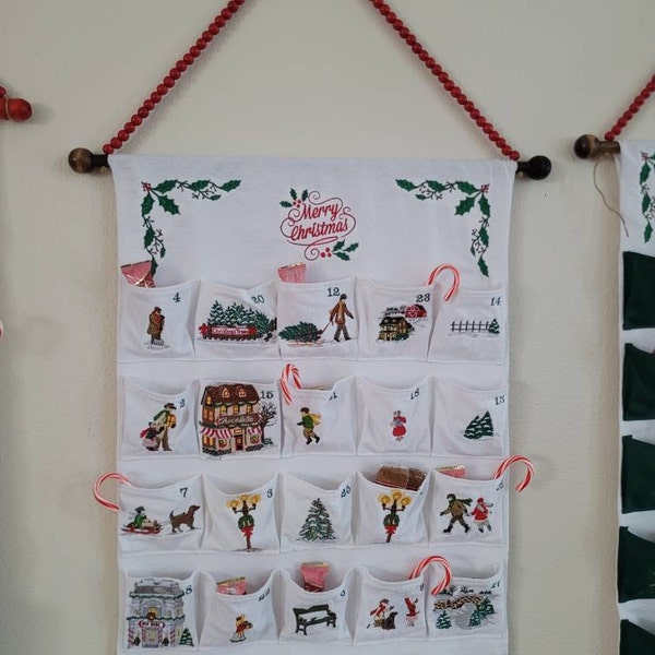 Wall Organizer PDF Sewing Pattern, DIY Advent Calendar, Baby Room ...