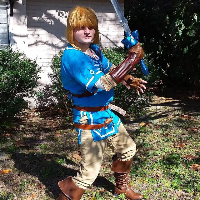 BOTW] [OC] My Link cosplay. Made by breath of the wild version