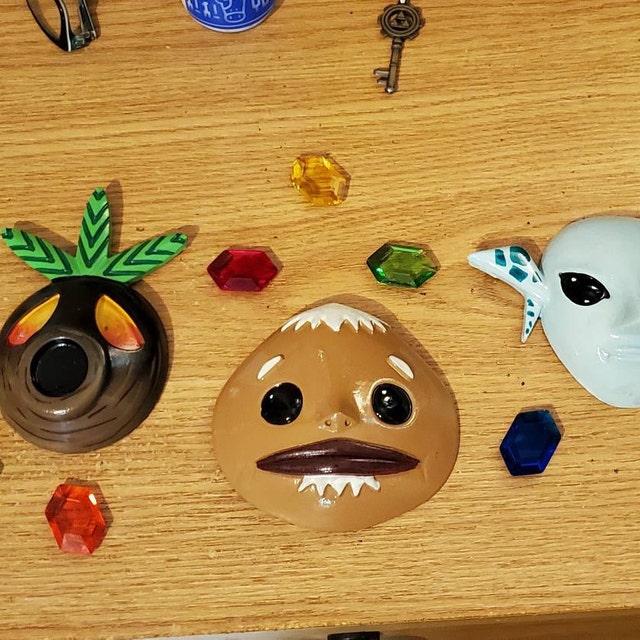 ゼルダの伝説 ムジュラの仮面 変身マスクセット - Etsy 日本
