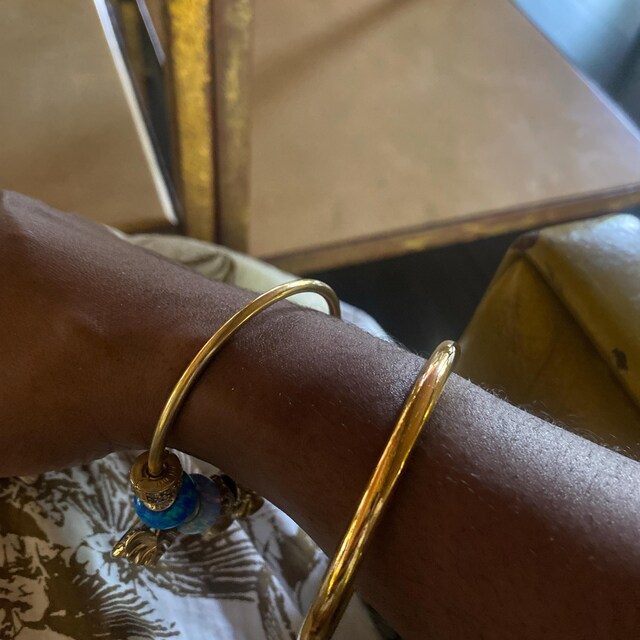 (完売品) ICE BANGLE 101 GOLD heres 新品未使用 ICE BANGLE 101 GOLD – h'eres