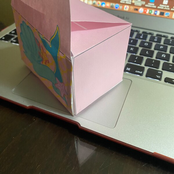 Mermaid Birthday Gable Box | Favor Box | Digital SVG Download - Etsy