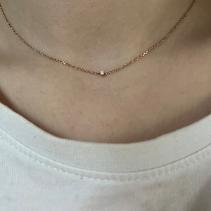 Mini Diamond Trio Choker Necklace