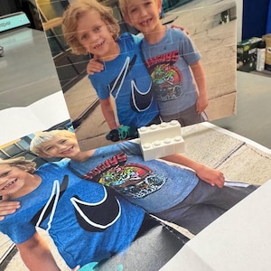 April added a photo of their purchase
