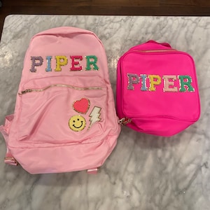 NEW Nylon Backpack Personalized Backpack Customizable - Etsy