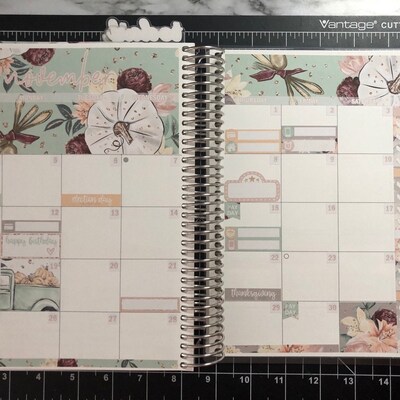 Undated Weekly / A5 Wide Rings / Printable Inserts / WO2P / - Etsy