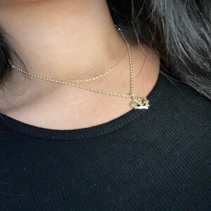 10K Solid Yellow Gold 2mm Rope Chain Diamond Cut Pendant Necklace 1430 ...