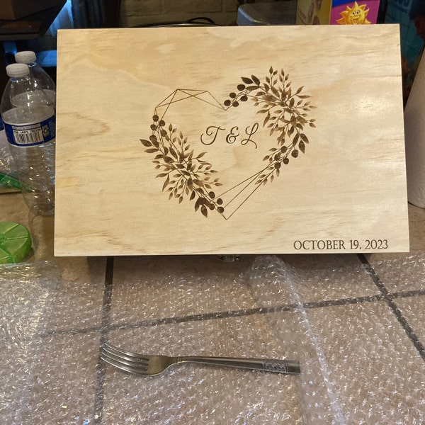 Personalized Wooden Memory Box – Custom Engraved Keepsake for 2026 ...