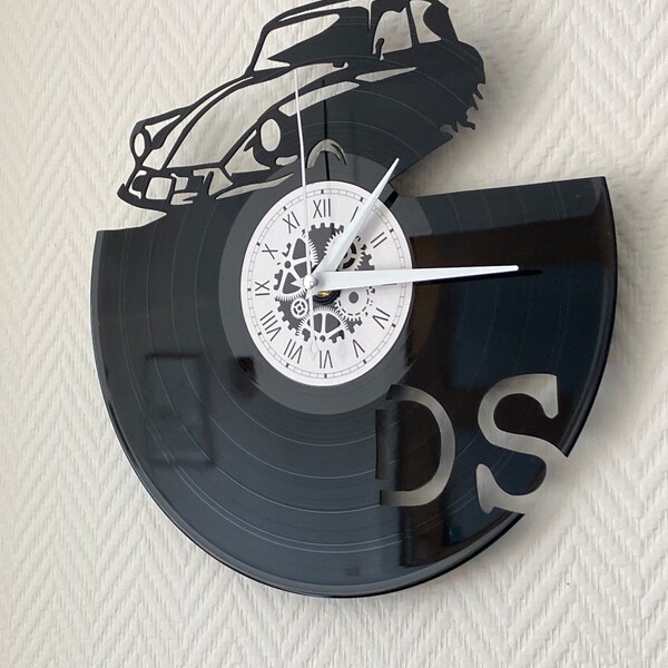 Horloge Murale Design En Disque Vinyle 33 Tours – Déco Oi! Skinhead