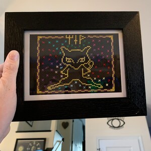 Vietnamese Crystal Cross Stitch Cherrygrove City Pokemon Etsy Uk