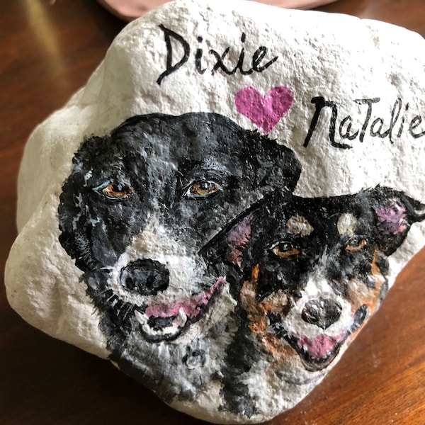 Painted Rocks, Rock Art, Decorative Stones, Custom Painting, Custom ...