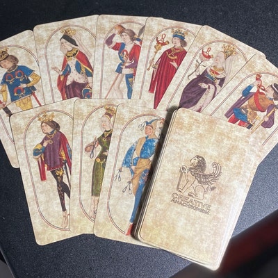 The Cloisters, Flemish Hunting Card Set, Playing Cards, Medieval, SCA ...
