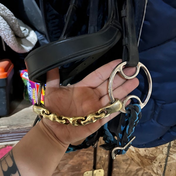 Morso Baucher Sweet Iron Per Cavalli - Design Bocchino Basso Con Guanciali - Foto 4