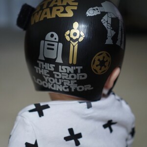 Premium Star Wars Inspired Cranial Band Decals Baby Helmet Etsy