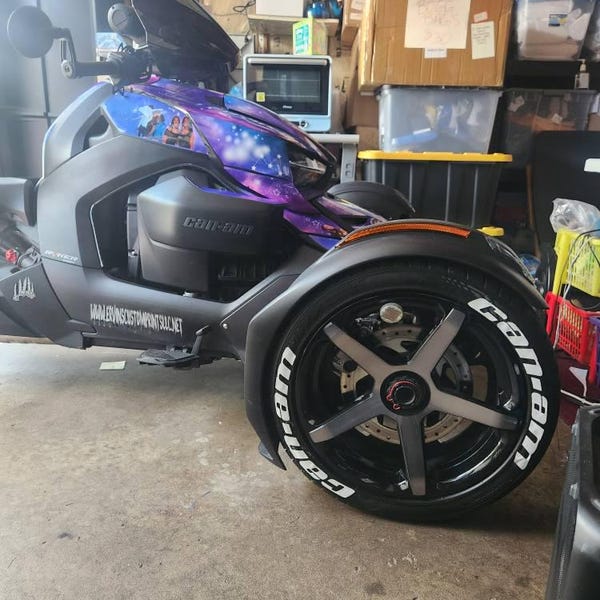 Motorcycle Tire Lettering RACING Tyre Lettering Permanent Stickers ...