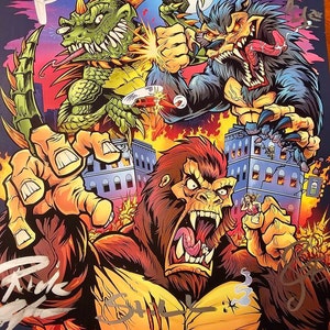 Rampage 11x14 Art Print - Etsy