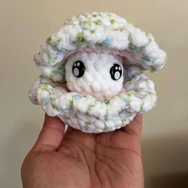 Crochet Clam Pattern Giant Clam & Mini Clam Crochet Pattern PDF – Amigurumi Sea Creature, No ...