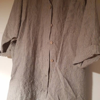 Oversized Linen Shirt LIVORNO - Etsy