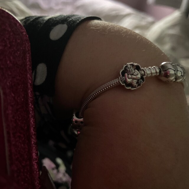 New Pandora Disney Aladdin, Princess Jasmine&genie Charm S925 ALE