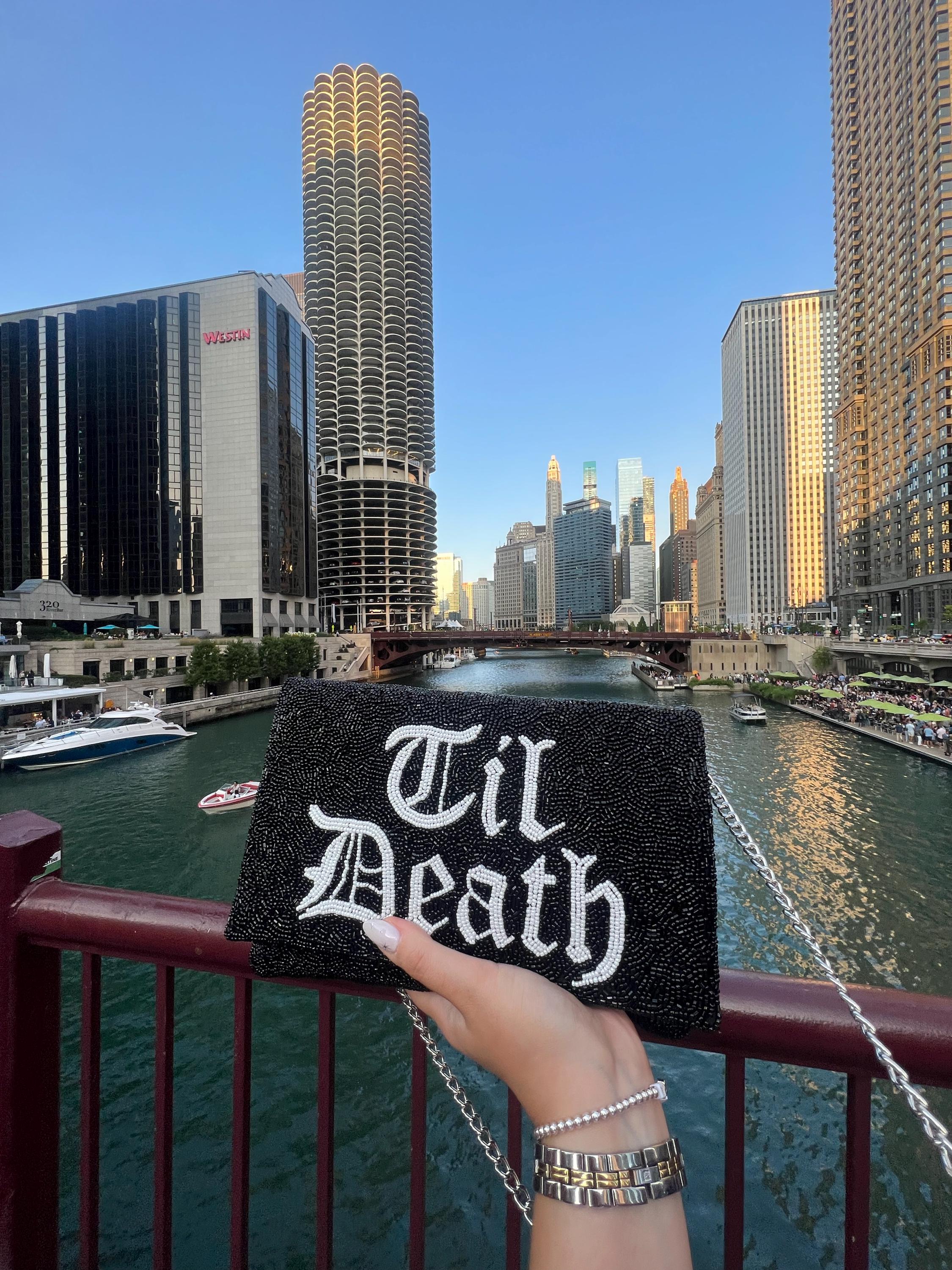 Gothic Braut Clutch Tasche, Gothic Clutch Tasche für Braut, Schwarze Braut Clutch Tasche, Schwarze Braut Perlen Clutch Tasche, Gothic Hochzeit Clutch