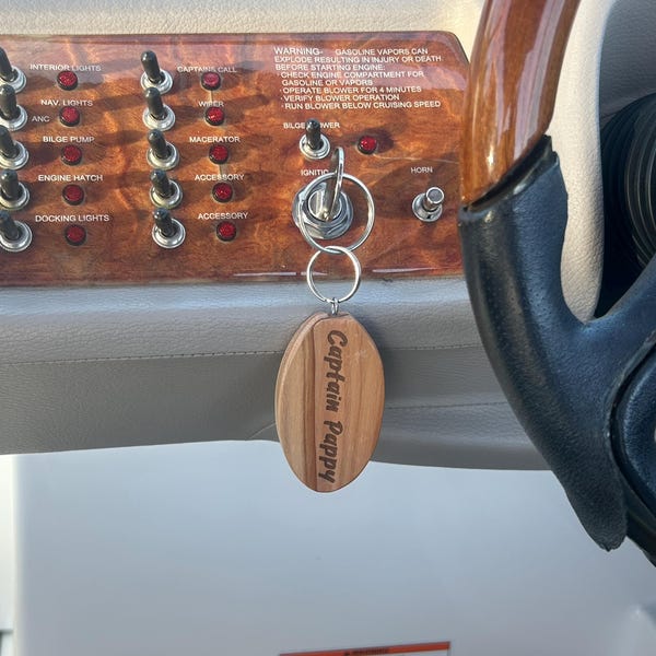 Custom Boat/kayak/camping Key Floats Laser Engraved - Etsy
