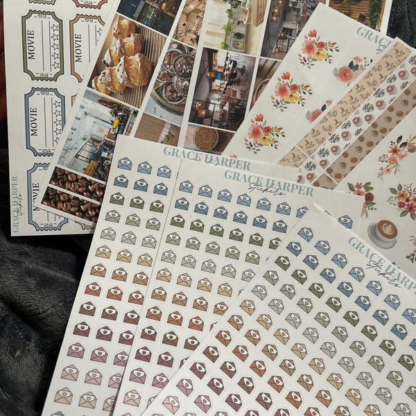 Car Icon Stickers - Planner Sticker GH-295 - Etsy