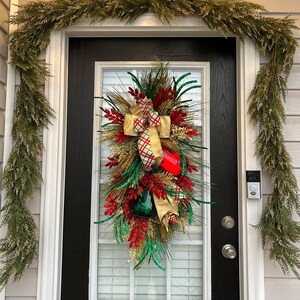 Summer Garland, Garland for Above Front Door, Mantle Garland, Summer ...