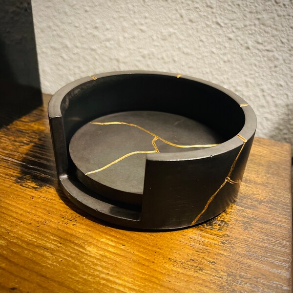 Planter Home ESPRIT Cement 24 x 24 x 28 cm (2 Pieces)
