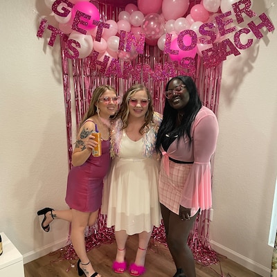 DIY Balloon Garland Arch Kit, 8 Ft Bachelorette Party Decorations ...