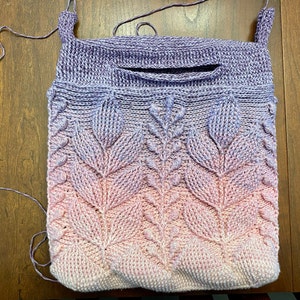 Spica Crochet Bag PATTERN Embossed Crochet Purse Women Handbag Shoulder Bag Crossbody Messenger Textured Cable Haakpatroon PDF Etsy Canada