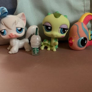 Littlest Pet Shop LPS 6 PC Starbucks Food Accessories Random - Etsy