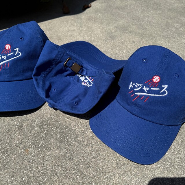 Dodgers-inspired Japanese Dad Hat, Gift for Dodgers Fan - Etsy