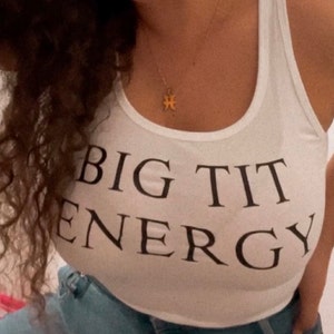 Big Tit Energy Women's Crop Tank Xs-2xl -  Canada