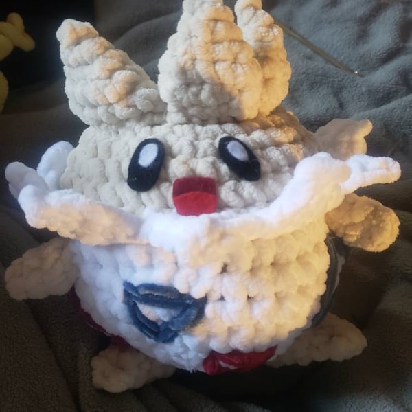 Togepi Pattern Seem Less Togepi - Crochet Pattern - Etsy