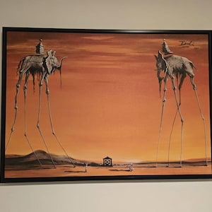 サルバドール・ダリの象のプリント、サルバドール・ダリの象の絵画