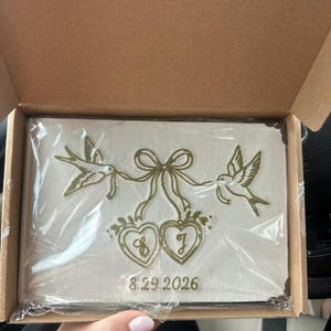 Emily added a photo of their purchase