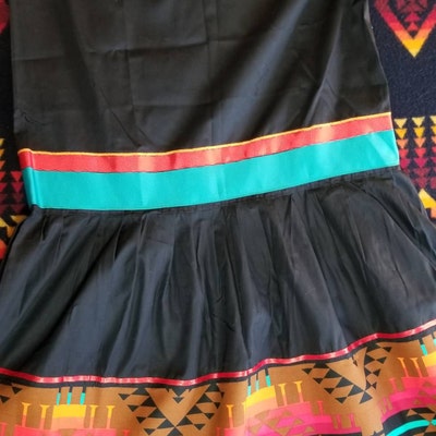 BLACK SKIRT Gallery of Women's Native American-style Full Skirt in ...
