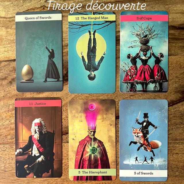 Dark Tea Society Tarot Deck: Rider Waite Style, Victorian