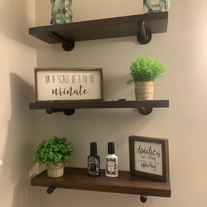 On A Scale of 1 to 10 Urinate Sign Wood Signs Wood Sign for Home Decor ...