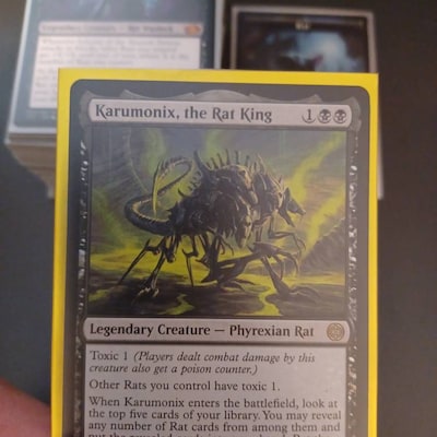 Karumonix Rat King Deck Karumonix, The Rat King Commander Deck MTG Rat Tribal EDH Deck, Near Mint Condition Magic The Gathering Rat King Karumonix Rat King Deck Karumonix, The Rat King Commander Deck MTG Rat Tribal EDH Deck, Near Mint Condition Magic The Gathering Rat King